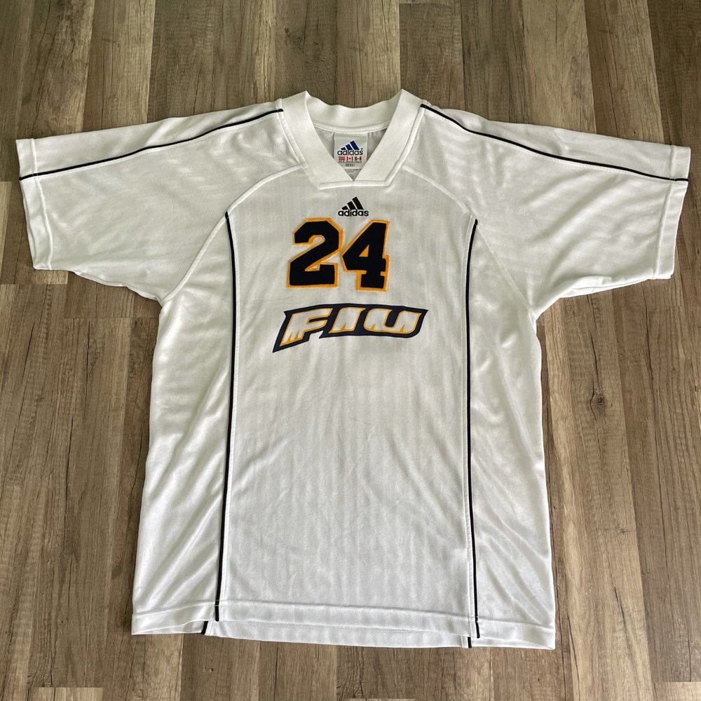 Men's FIU Panthers #24 Game Worn Soccer Jersey M